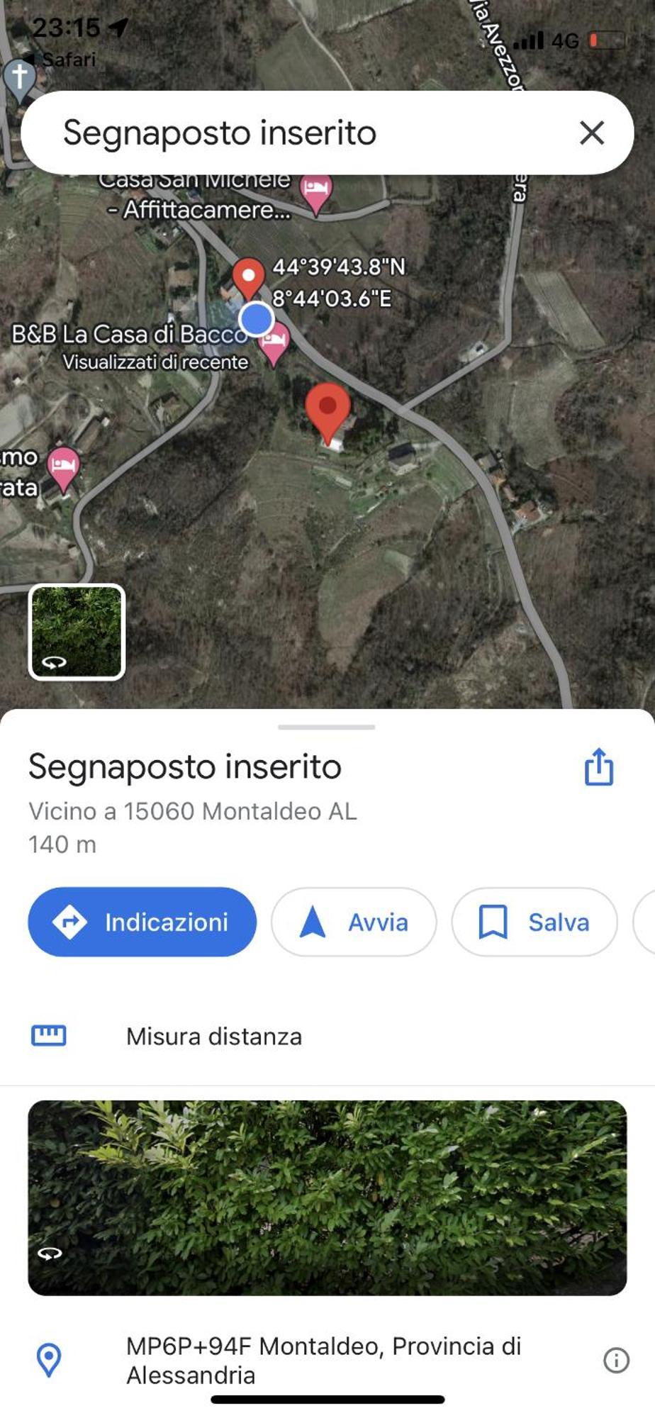La Casa Di Bacco B&B Lerma Zewnętrze zdjęcie